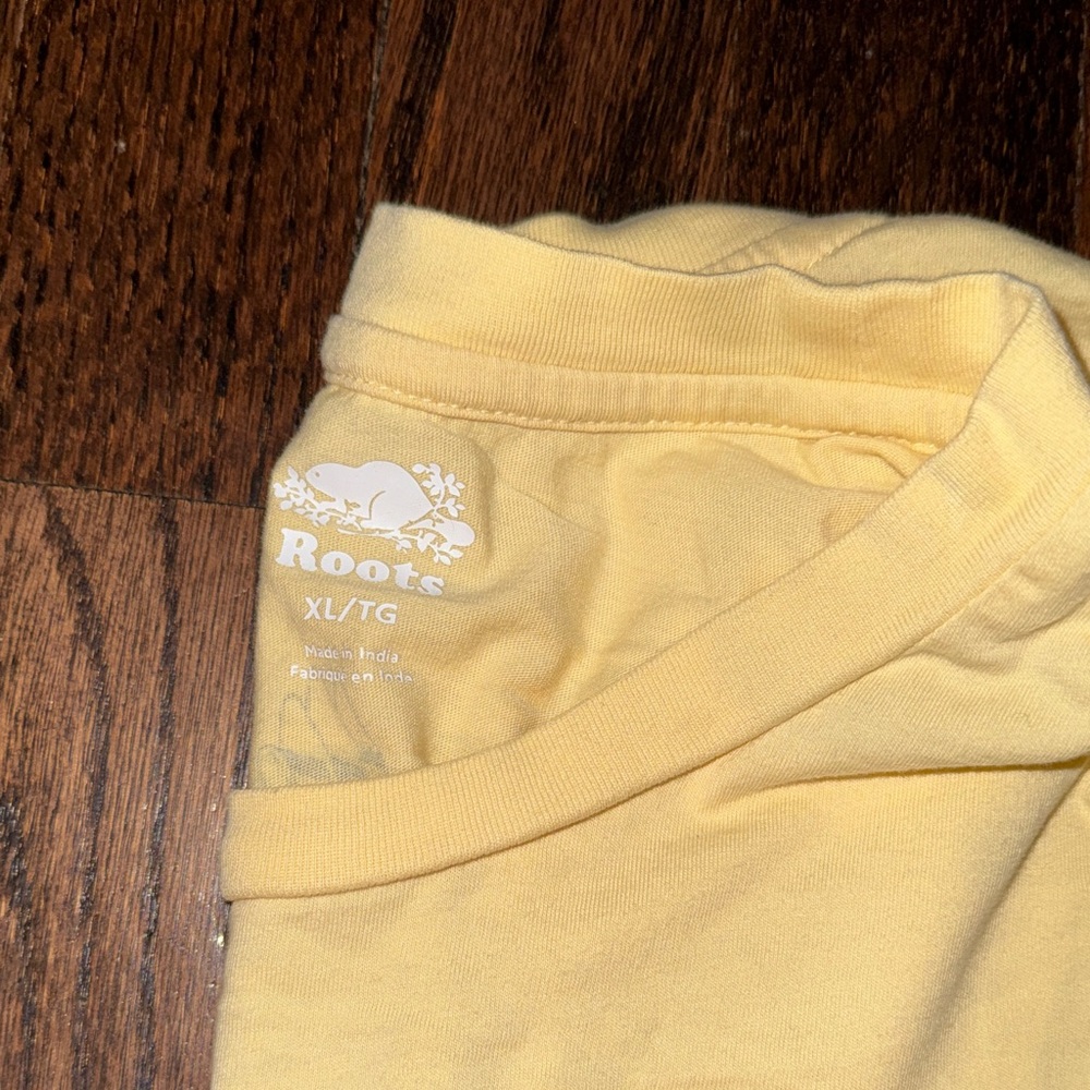 Roots Canada Yellow Graphic Tee - Picture 4 of 4